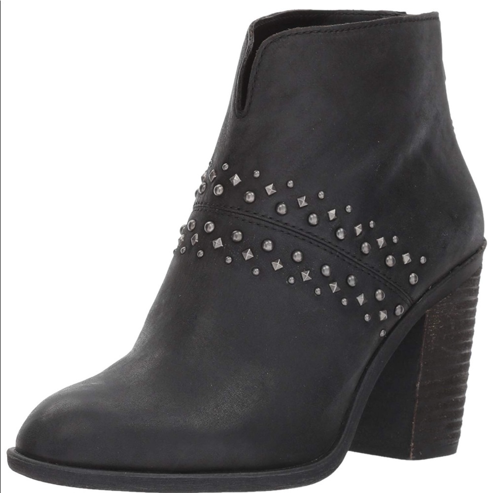 Lucky brand leather booties
